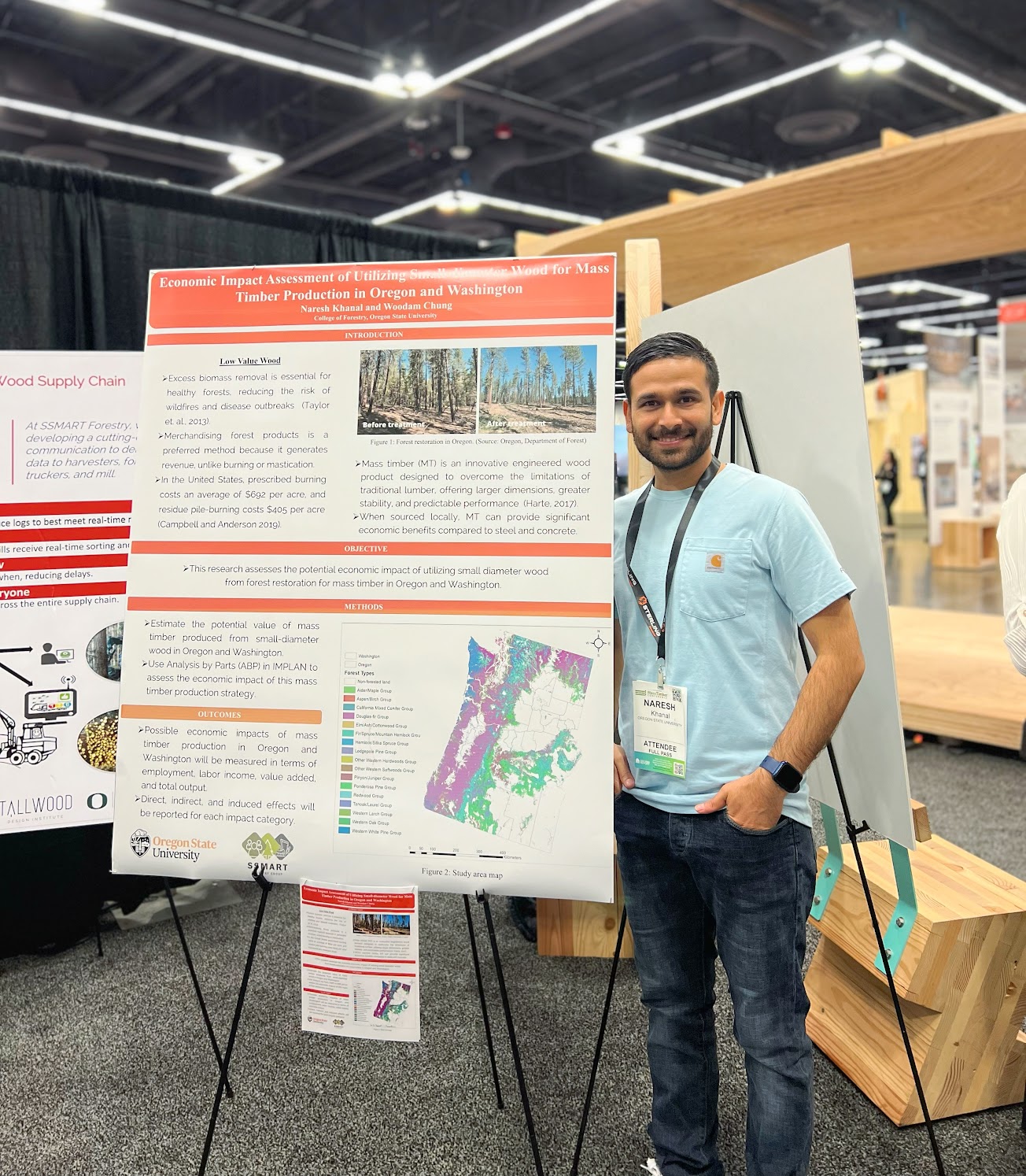 Naresh Khanal Mass Timber Conference 2024 Poster Session